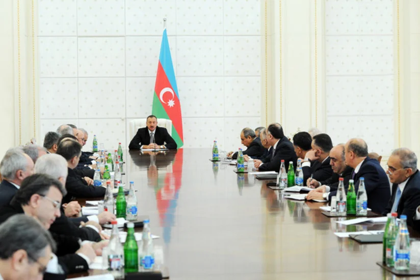 Azərbaycan prezidenti İlham Əliyevin sədrliyi ilə Nazirlər Kabinetinin iclası keçirilib