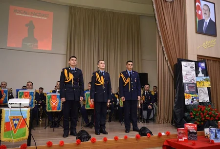 Xocalı soyqırımının 32-ci ildönümü ilə əlaqədar Azərbaycan Ordusunda silsilə tədbirlər keçirilib