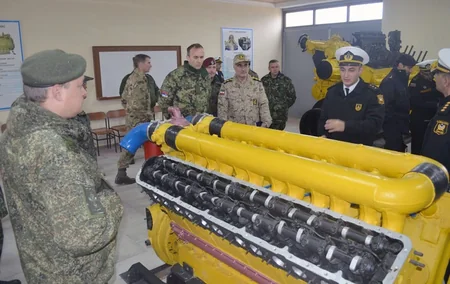 Military Attachés of foreign countries in Azerbaijan visited the military unit