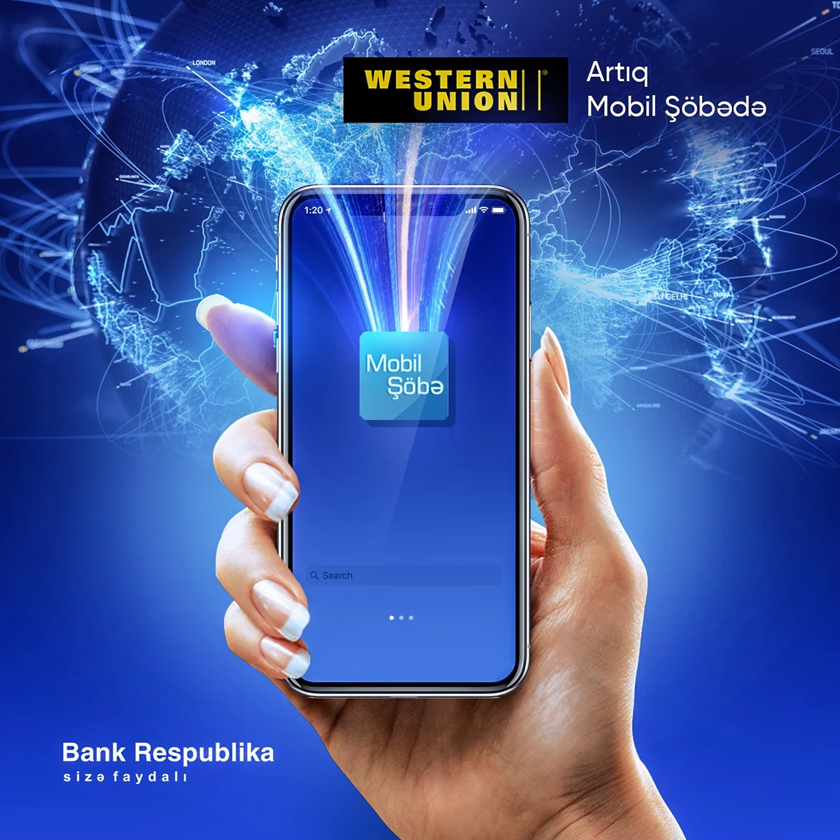 Bank Respublika” və “Western Union” pul köçürmələrində yenilik edib