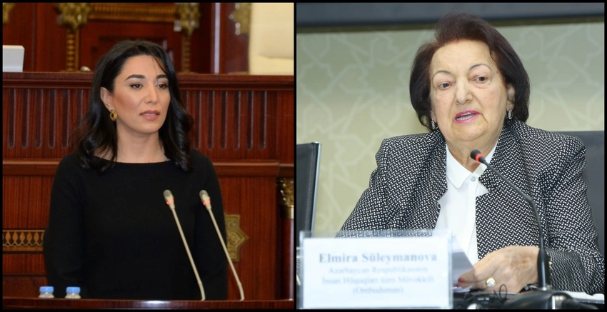Elmira Süleymanova yeni Ombudsmanın seçilməsinə münasibət bildirib