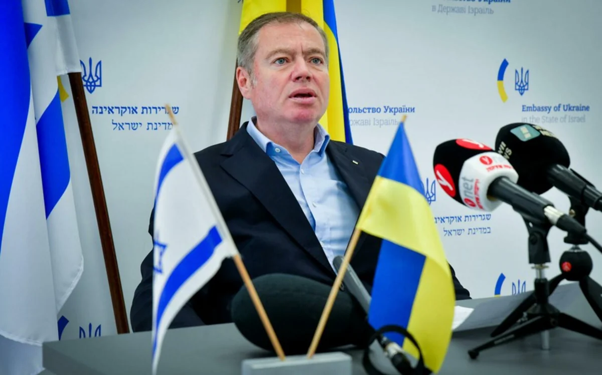 Israel summons Ukrainian ambassador