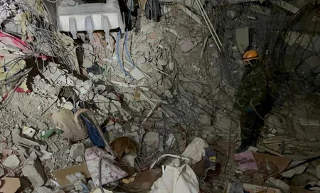 Azerbaijani rescuers saved 51 people from rubble in Turkiye