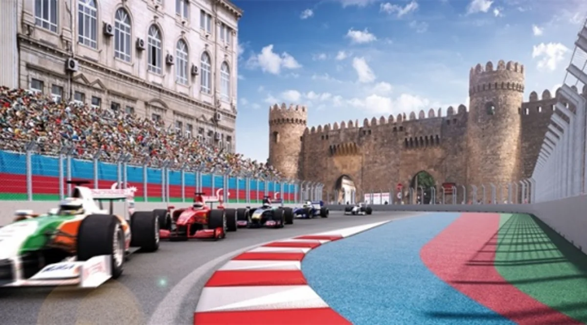 Sabah Bakıda ilk dəfə Formula 1 üzrə Avropa Qran Prisi start götürəcək