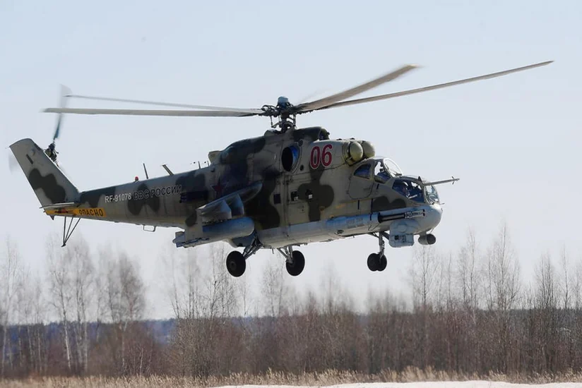 Беларусь получила от России первую партию боевых вертолетов Ми-35