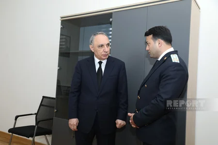Pirallahı rayon prokurorluğunun yeni inzibati binasının açılışı olub