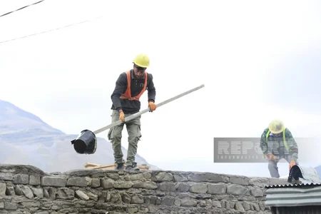 Xınalıqda 20 ev təmir-bərpa olunur