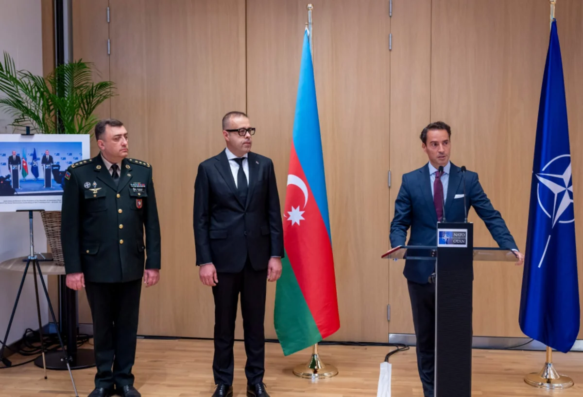 Azerbaijan's Armed Forces Day celebrated at NATO headquarters