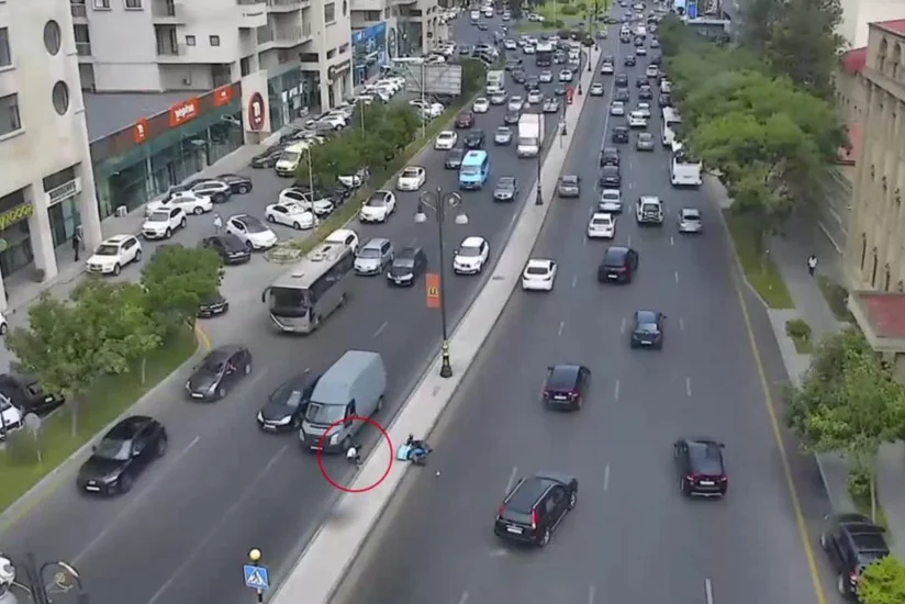 NİİM motosiklet və moped idarə edən şəxslərə xəbərdarlıq edib - VİDEO