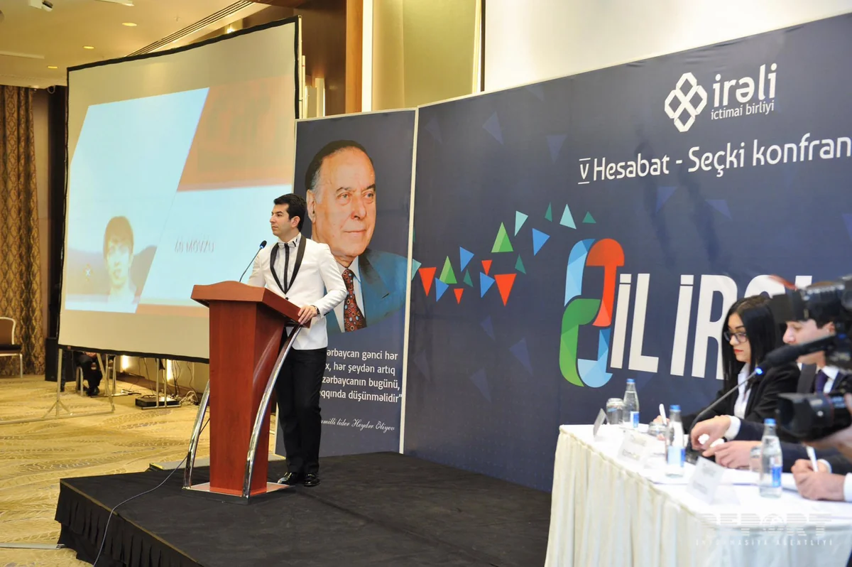 İrəli İctimai Birliyinin V hesabat-seçki konfransı keçirilib