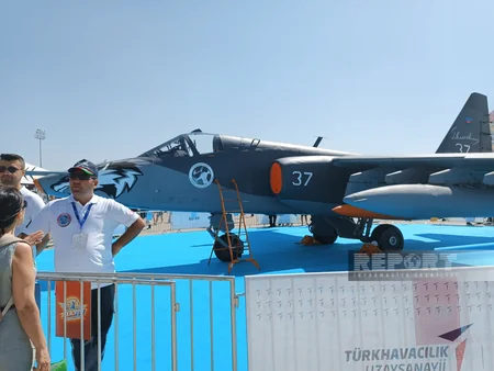 Азербайджанский штурмовик был продемонстрирован на фестивале TEKNOFEST