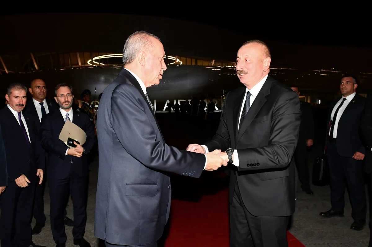 Rəcəb Tayyib Ərdoğanın Azərbaycana rəsmi səfəri başa çatıb