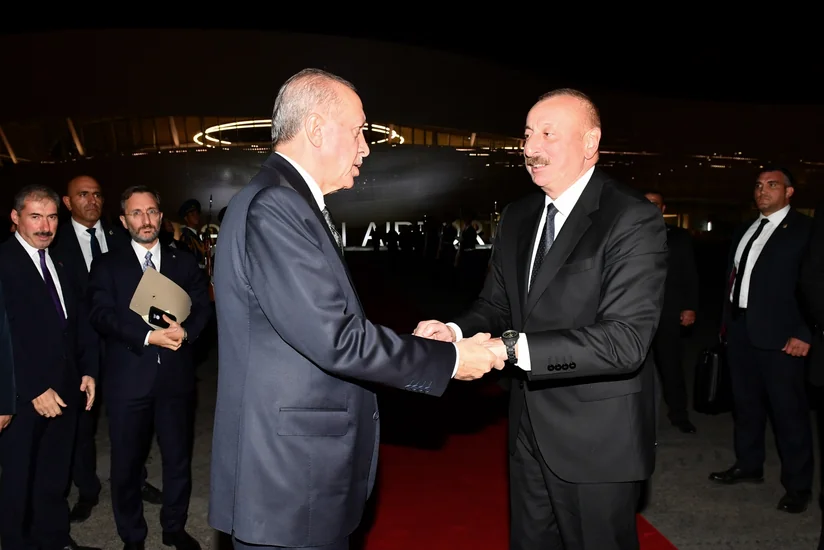 Rəcəb Tayyib Ərdoğanın Azərbaycana rəsmi səfəri başa çatıb