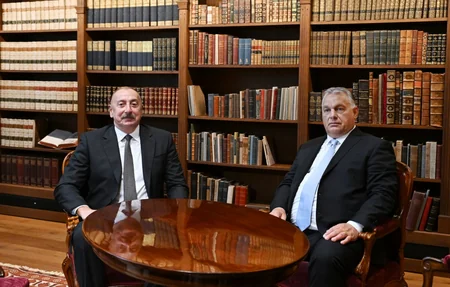 Budapeştdə Prezident İlham Əliyev Macarıstanın Baş naziri ilə görüşüb - YENİLƏNİB-2