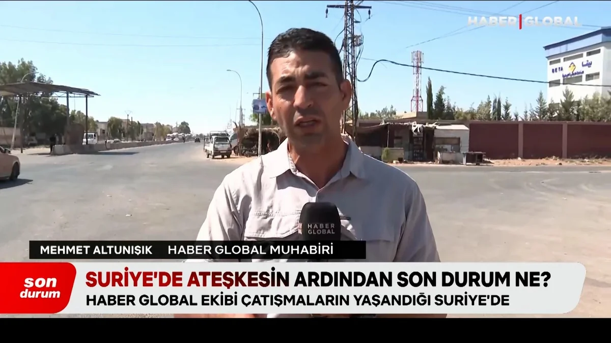 Съемочная группа Haber Global попала под обстрел в Сирии