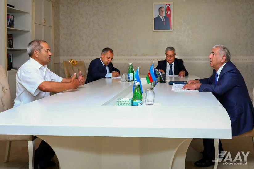 Saleh Məmmədov Cəlilabadda vətəndaşları qəbul edib