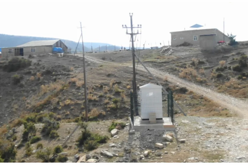 Şamaxıda iki kəndin elektrik şəbəkəsi yenidən qurulub