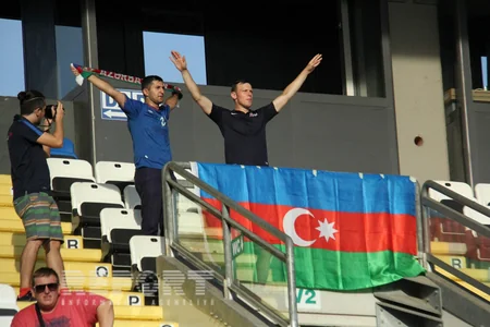 Azərbaycan millisi San-Marino ilə oyunöncəsi son məşqinə çıxıb - FOTO