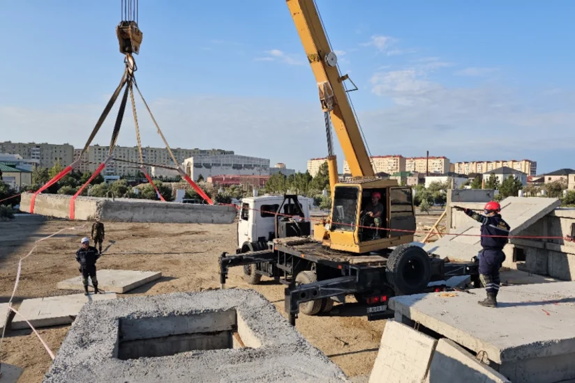 FHN-in Beynəlxalq Axtarış-xilasetmə Dəstəsi növbəti taktiki-xüsusi təlim keçirib
