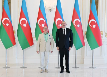 President Ilham Aliyev receives Azerbaijani athletes who won medals at Paris Summer Olympic Games and their coaches - UPDATED
