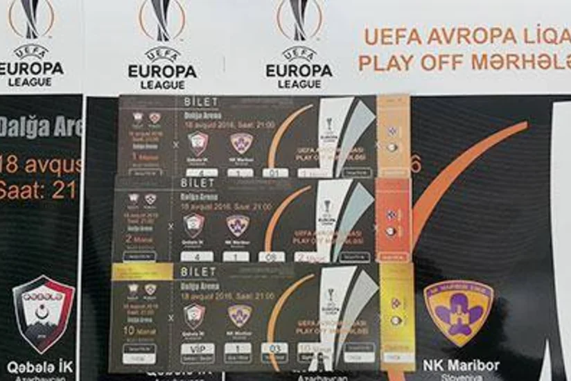 Tickets for Gabala and Maribor match on sale now