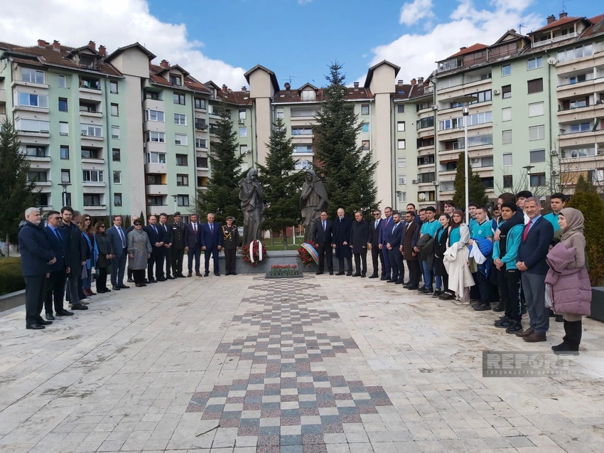 Sarayevoda Xocalı soyqırımı qurbanlarının xatirəsi anılıb