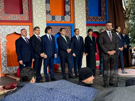 Gürcüstanın Prezidenti, Baş naziri və parlament sədri Marneulidə Novruz Bayramına qatılıblar