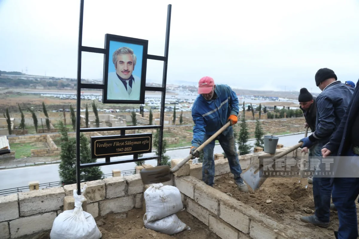 Xalq artisti Fikrət Verdiyev dəfn olunub - YENİLƏNİB