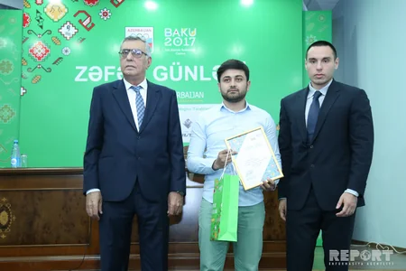 Report News Agency gets award for Baku 2017 Islamic Games