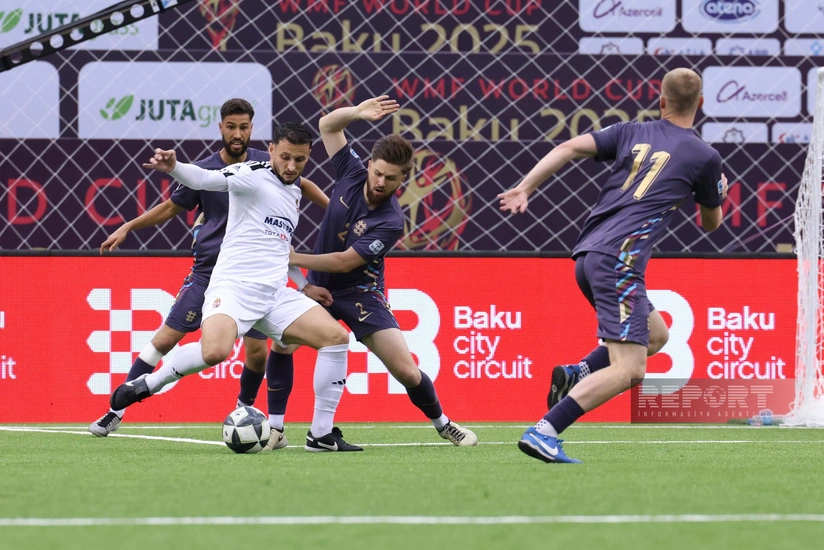 Англия и Венгрия сыграли вничью на ЧМ по мини-футболу в Баку