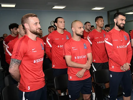 AFFA rəhbərliyi milli komanda ilə görüşüb