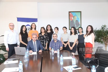 Report Media Məktəbinin tələbələrinə İpoteka Fondunda təlim keçirilib