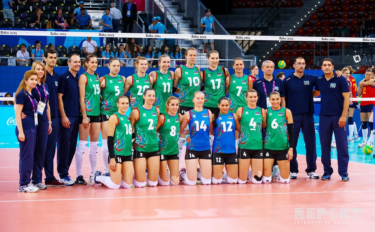 Qadın voleybolçulardan ibarət Azərbaycan milli komandası İtaliya yığmasını məğlub edib