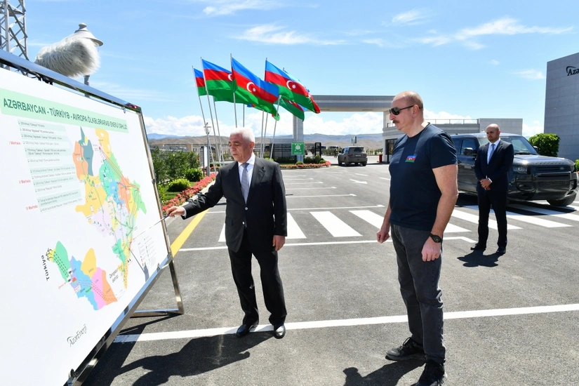 President Ilham Aliyev inaugurates 330 kV Jabrayil junction substation
