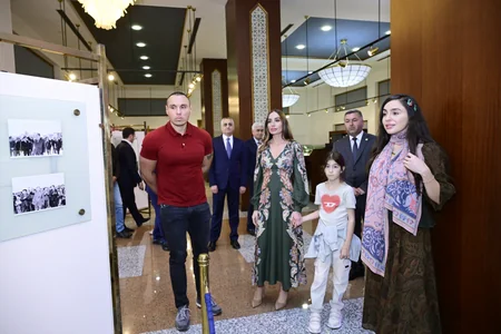 Leyla Aliyeva and Arzu Aliyeva visit Nakhchivan