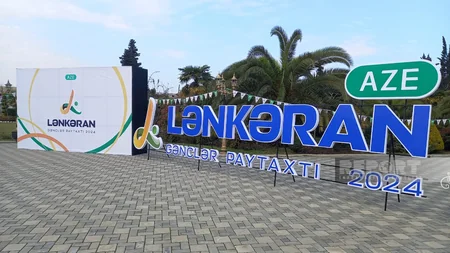Lənkəranda 2024-cü ilin “Gənclər Paytaxtı”nın rəsmi açılış mərasimi keçirilib