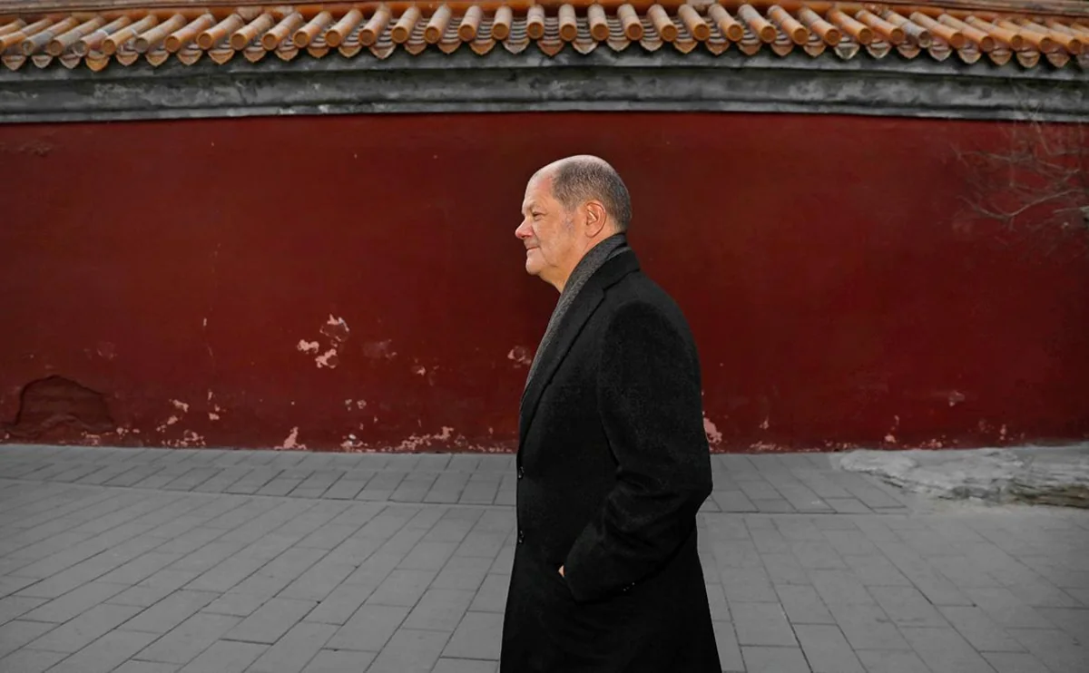 Germany's Scholz kicks off China trip amid tensions over EVs, Russia