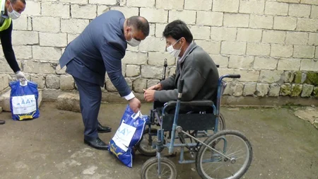 AAYDA daha 1 000 aztəminatlı ailələrə ərzaq paylayıb