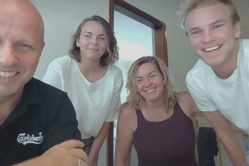 Bakıdakı danimarkalı ailə: Çexiya ilə oyuna hazırıq