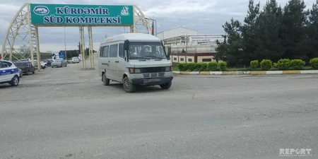 Kürdəmirdə sərnişin mikroavtobusu qəzaya düşüb - FOTO - VİDEO