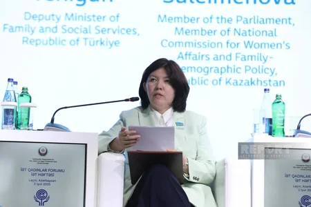 Panel session on role of women in human development held in Azerbaijan's Lachin
