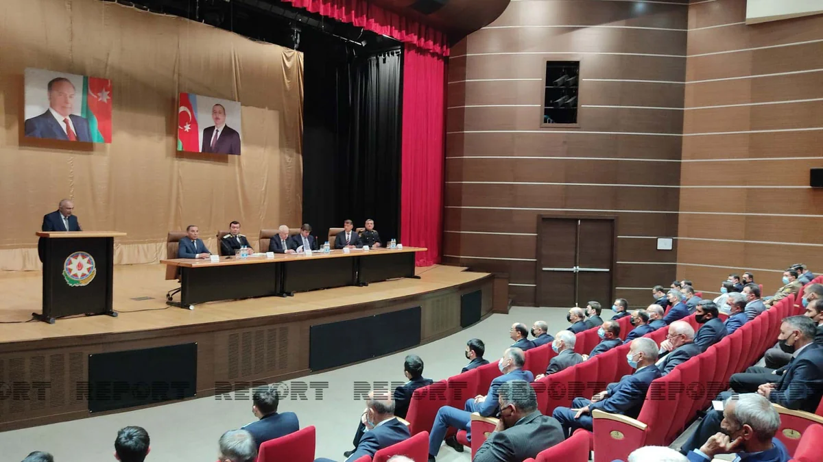 Qəbələdə yanğın təhlükəsizliyi mövzusunda konfrans keçirilib