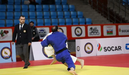 Usta cüdoçular arasında ölkə çempionatının qalibləri məlum oldu - FOTO