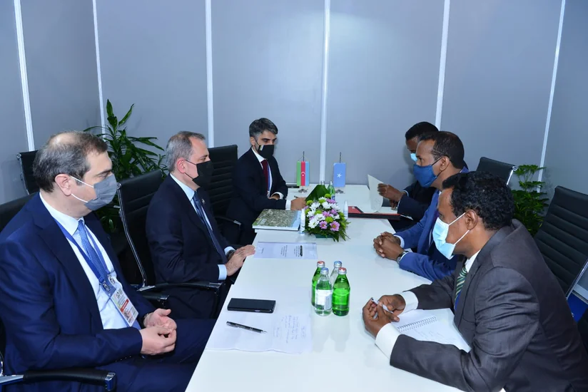 Байрамов встретился с министром торговли и промышленности Сомали