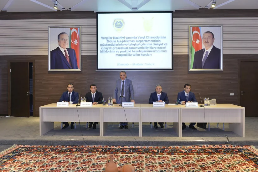 Vergilər Nazirliyi və Baş Prokurorluq Bakıda birgə təlimlərə başlayıb