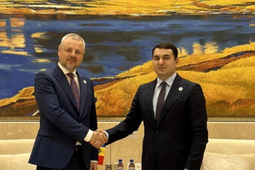 Çində Azərbaycan və Moldova mədəniyyət nazirlərinin görüşü olub