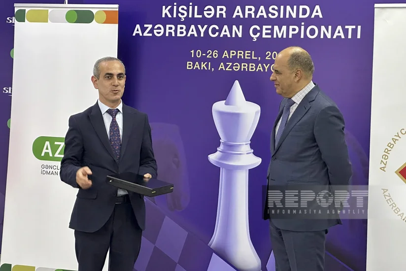 Kişi şahmatçılar arasında Azərbaycan çempionatının bağlanış mərasimi keçirilib