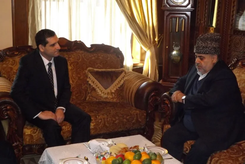 Şeyxülislam Allahşükür Paşazadə Türkiyə və İran səfirləri ilə görüşüb