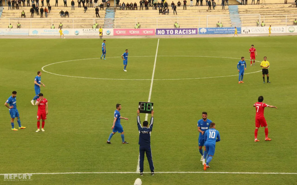 Kəpəz Gəncədə Keşlə ilə heç-heçə edib - VİDEO