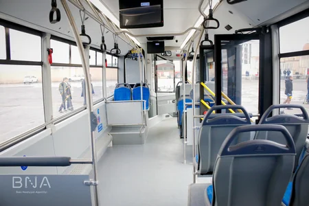 Sabahdan 160 nömrəli marşrut xəttində yeni avtobuslar işləyəcək